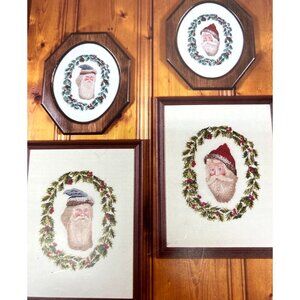 Colonial Santas Cross Stitch Patterns By Boyd Designs